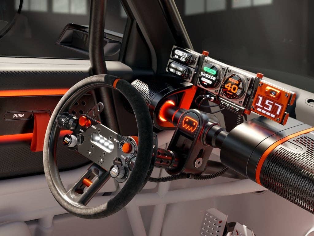 Hyundai Insteroid cockpit