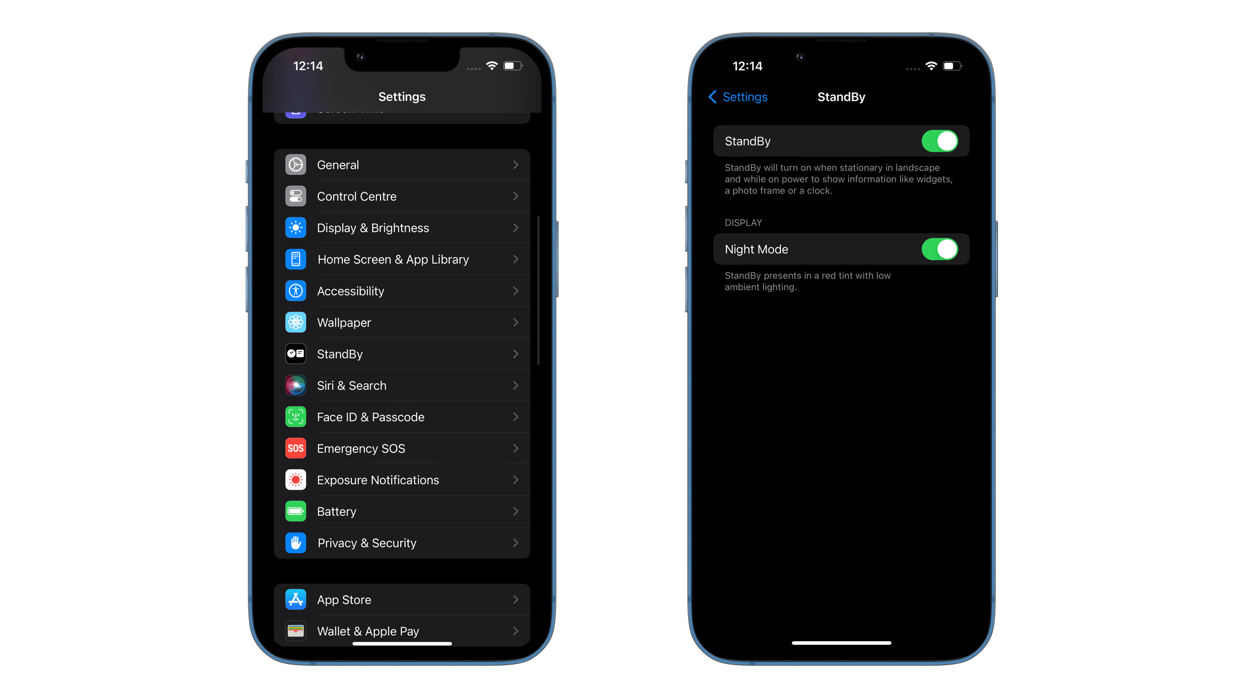 Apple StandBy mode for iPhone on iOS 17