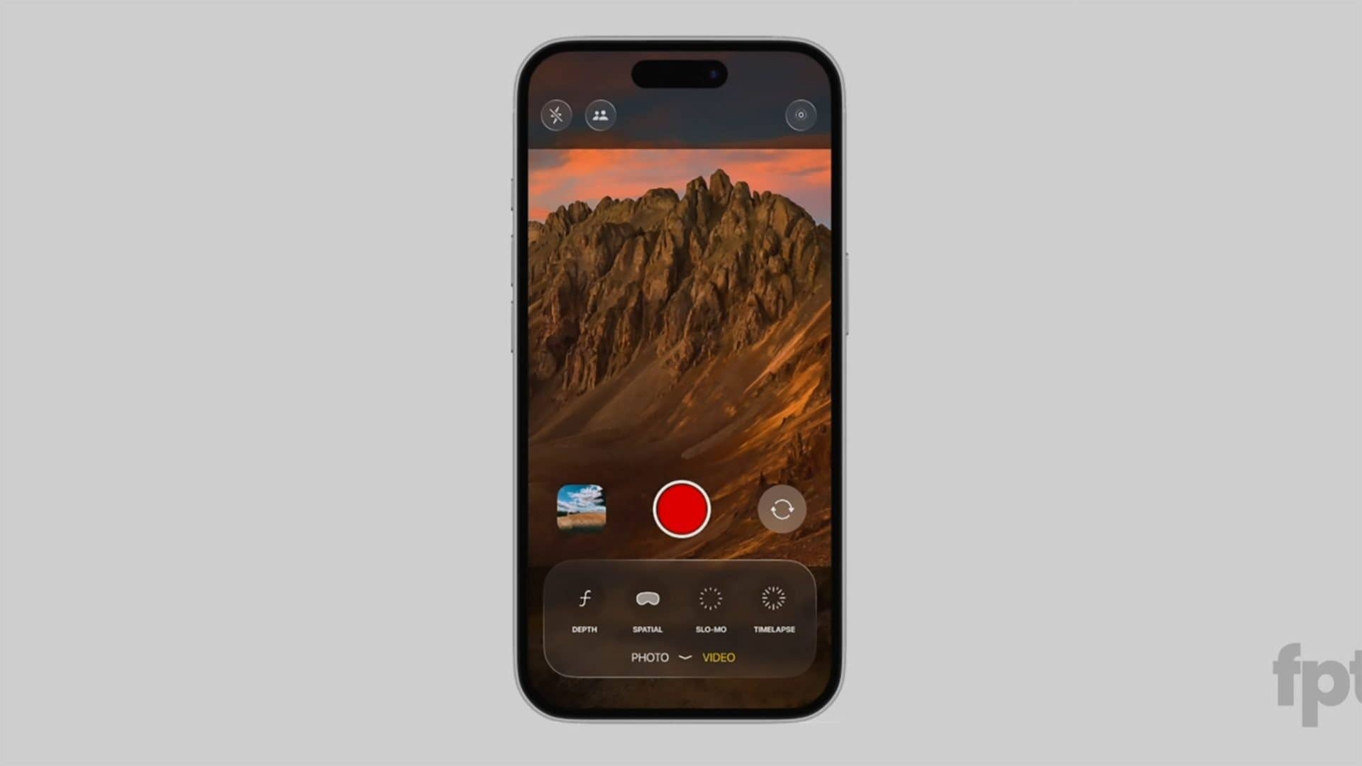 iOS 19's alleged camera UI iOS 19's alleged camera UI