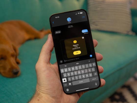 Go Beyond Texting: Use Check-In on iPhone & Apple Watch!
