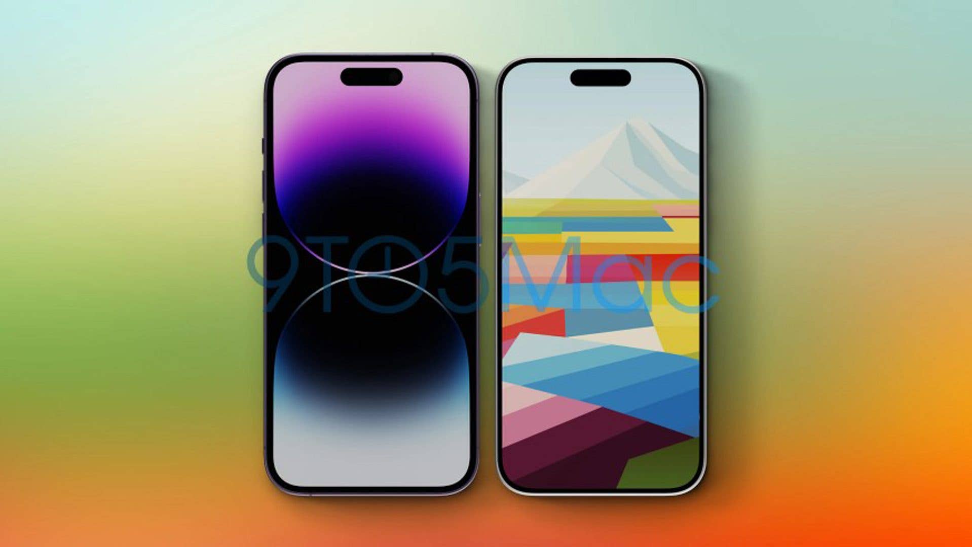 Apple iPhone 14 Pro side by side iPhone 15 Pro