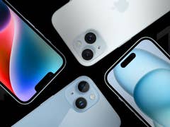 Apple iPhone 15 and iPhone 14 side by side