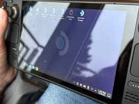 A normal Linux interface is available in  Steam Deck Linux interface in detail