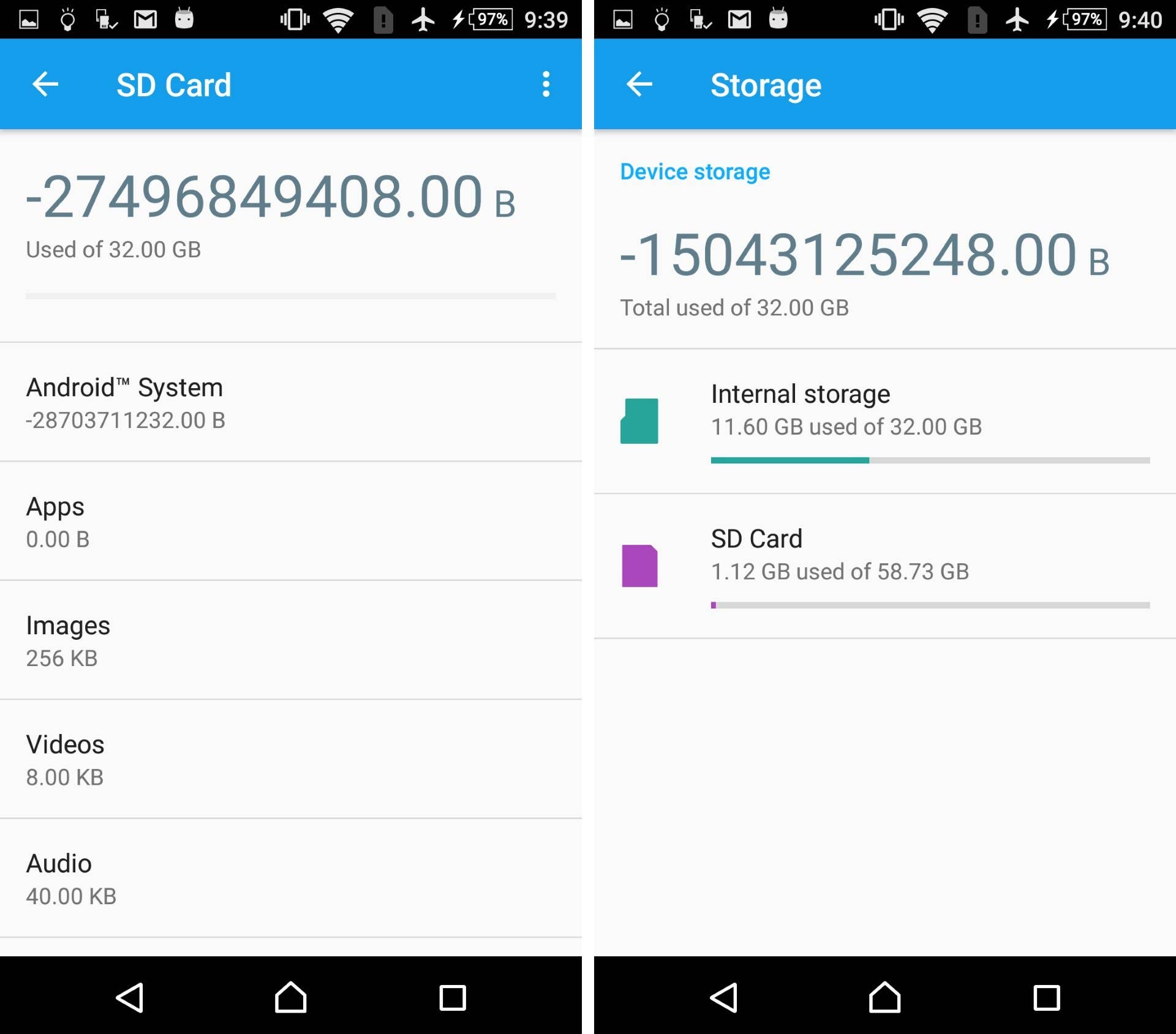 format SD card as portable