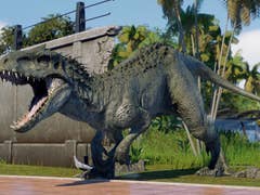 A screenshot of the game Jurassic World Evolution 2.