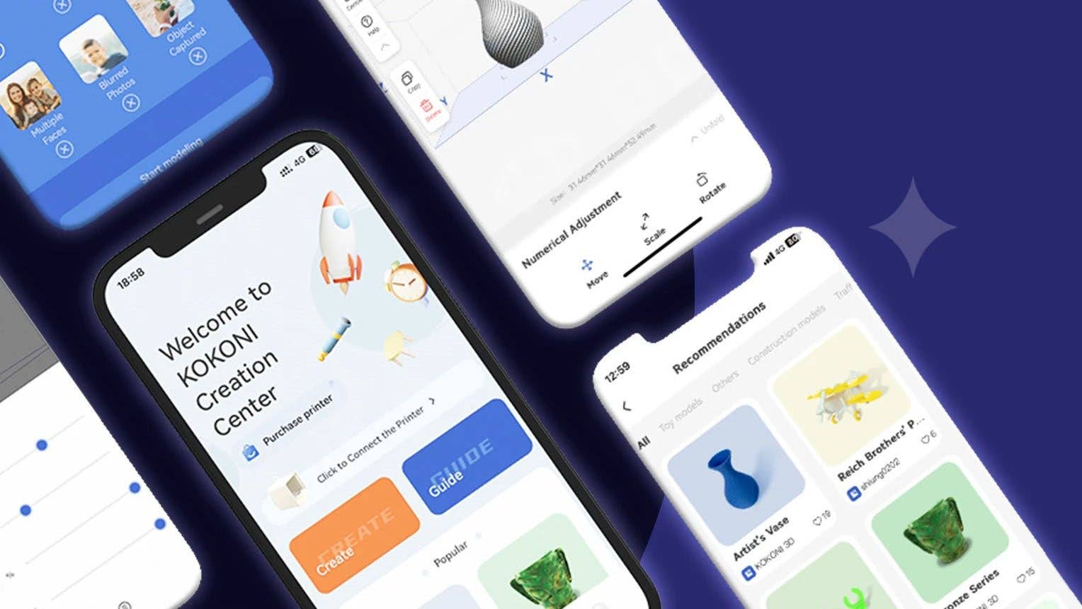 Kokoni EC2 app screenshots