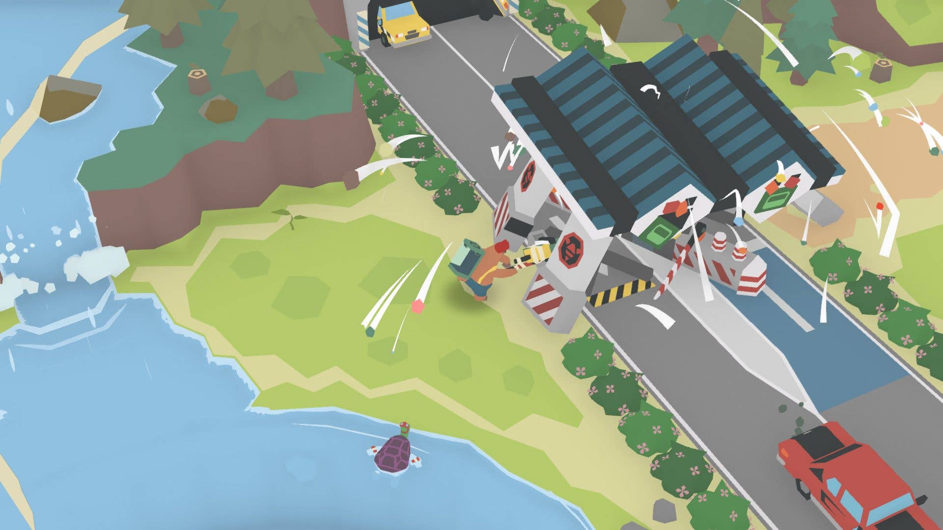 A screenshot of the game LumbearJack.