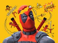 An image of Deadpool from Marvel's Deadpool VR.