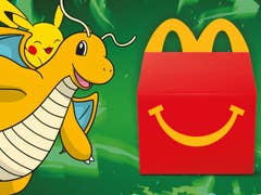 An image of a happy meal and pokémon.