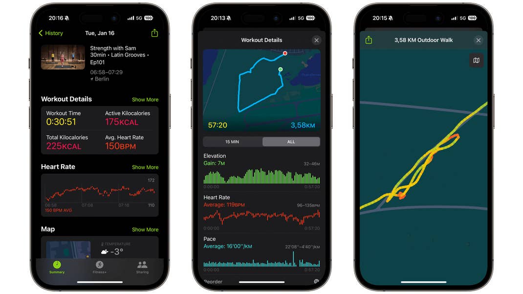 Apple Watch Series 9 Screenshots
