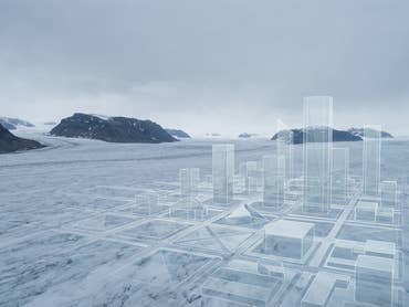 A planned city is being built in the vastness of Greenland.