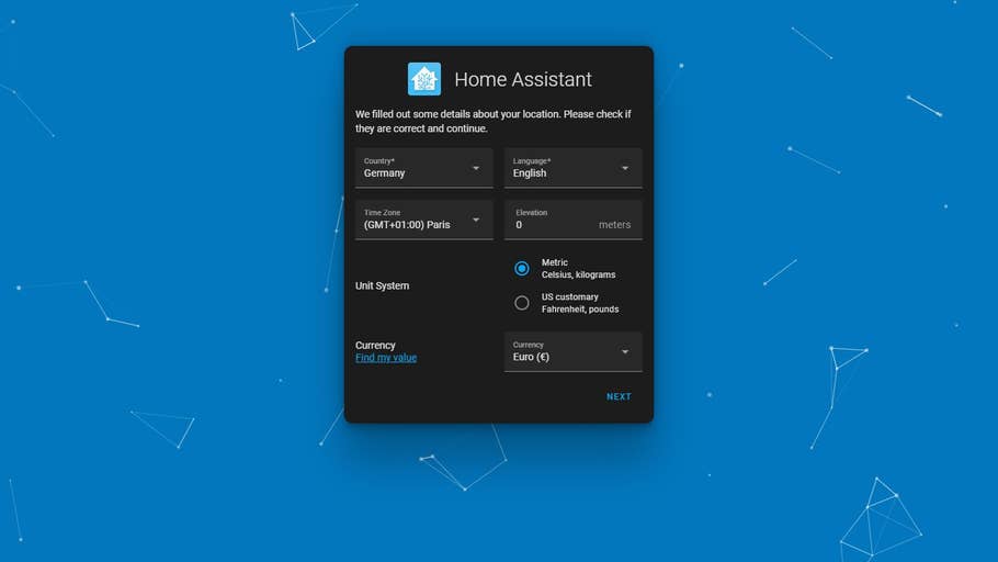 Then, choose a bunch of regional settings.