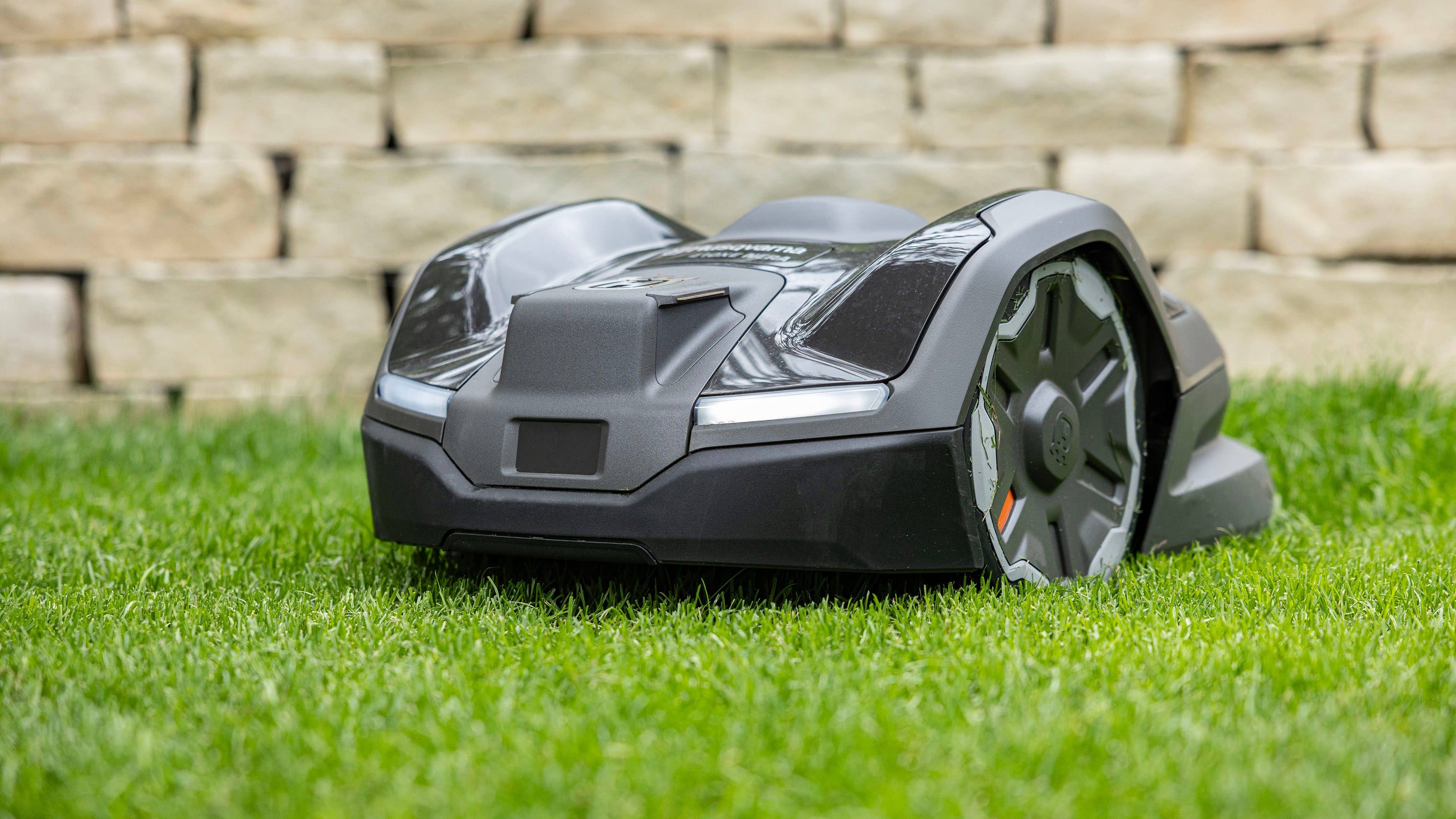 More a mini sports car than a robotic lawn mower, eh?