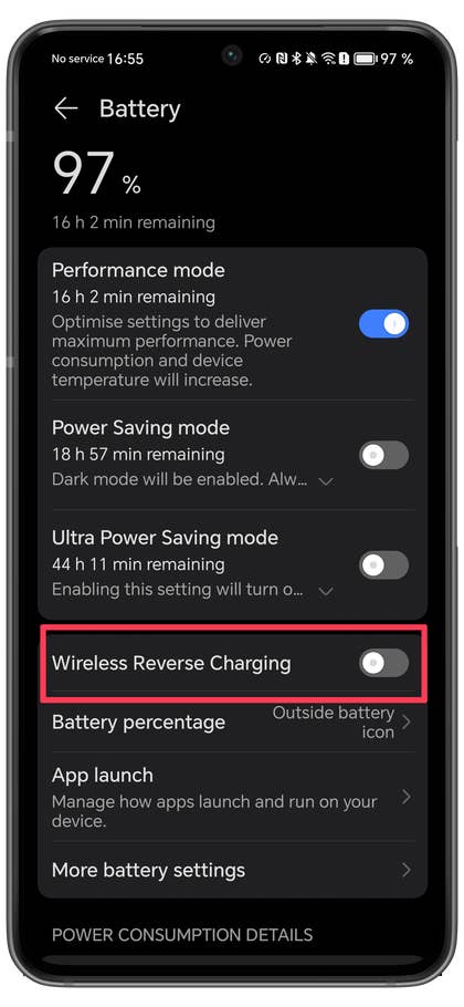 Honor Reverse Wireless Charging