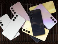 Samsung Galaxy A35 and A55 in various colors