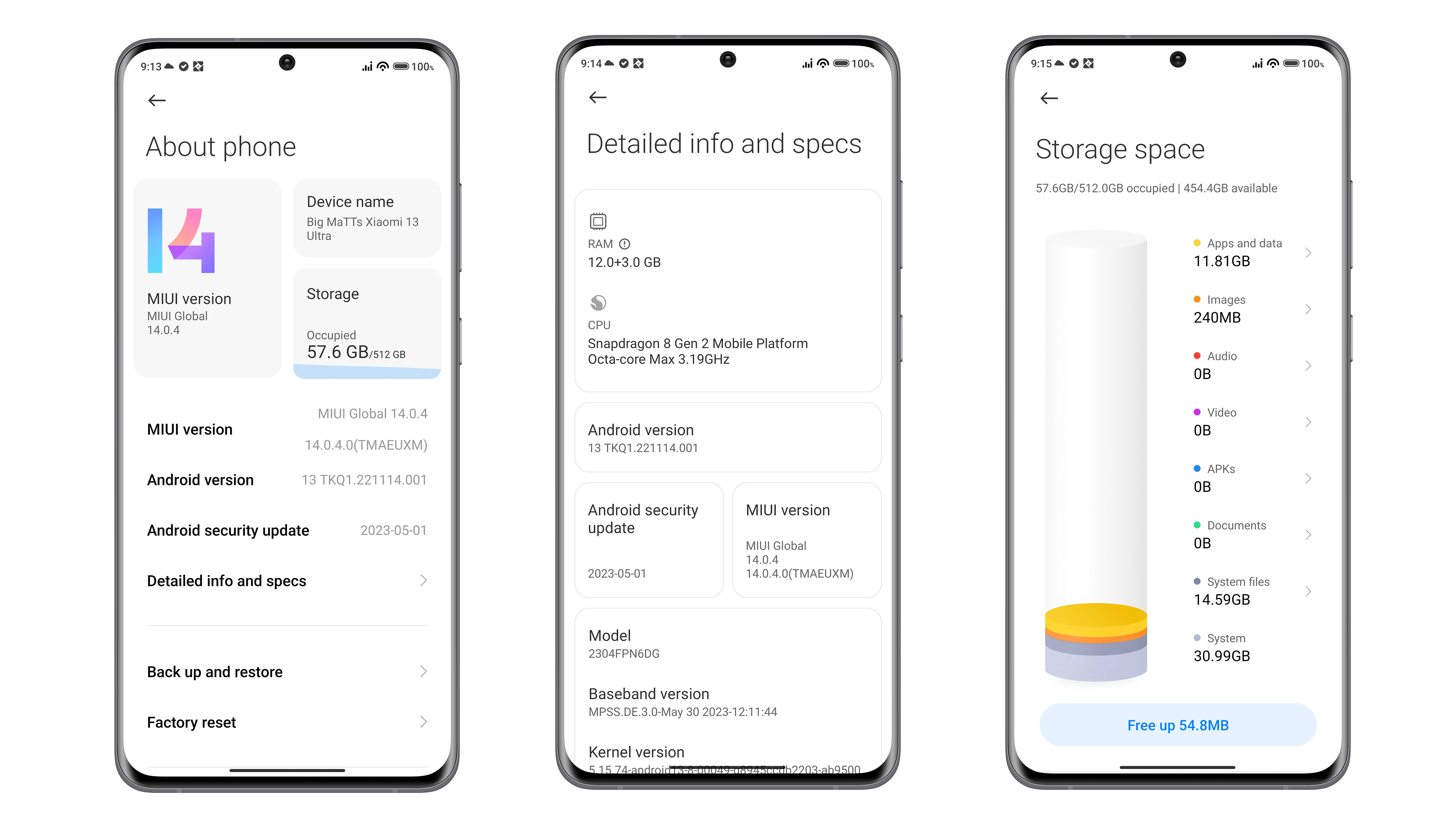 Xiaomi 13 Ultra Screenshot