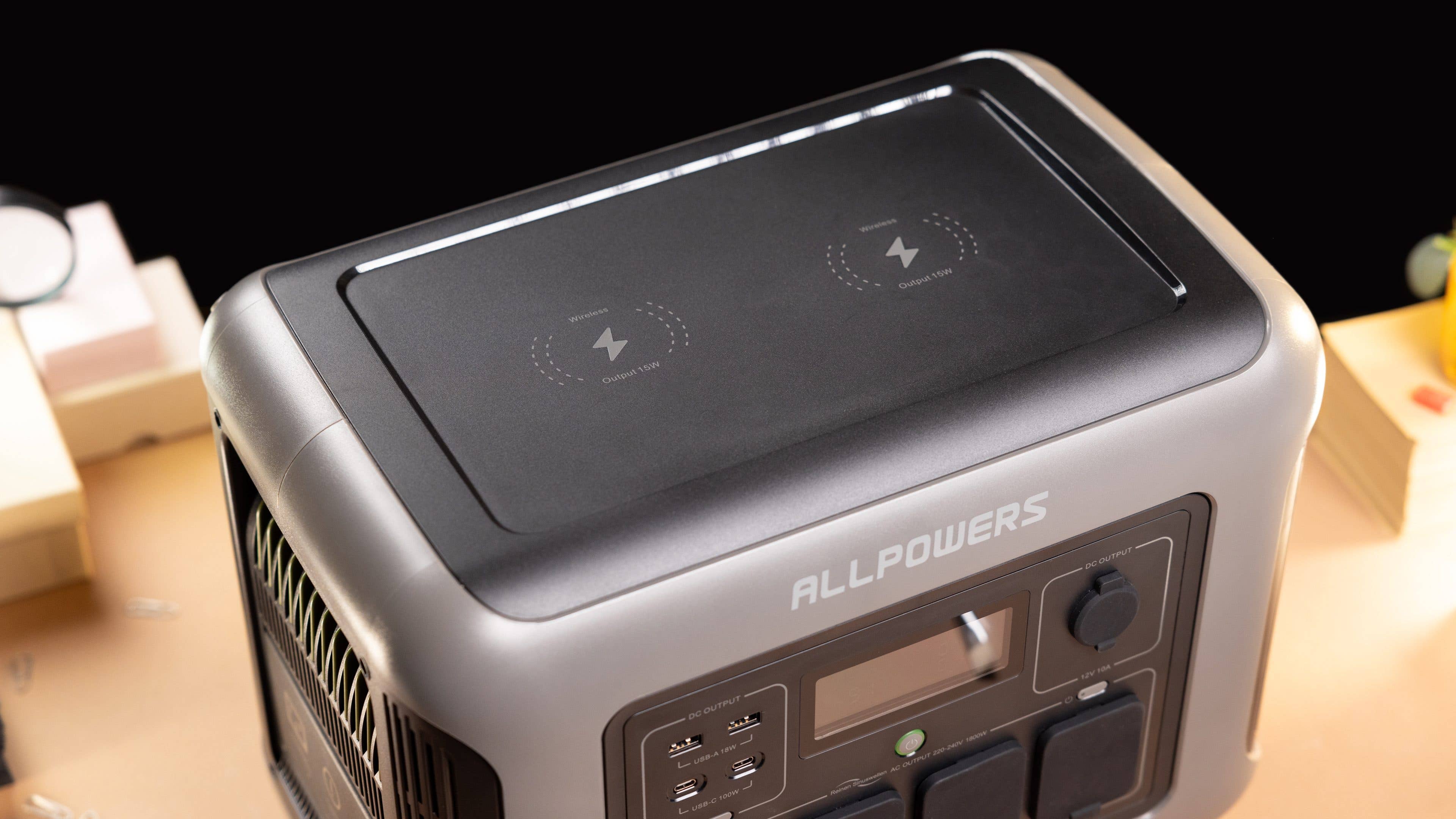 A pair of Qi wireless are there for wireless charging options.