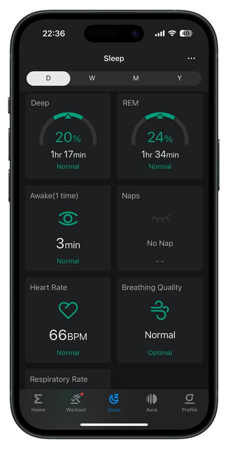 Amazfit T-Rex 3 Zepp app UI