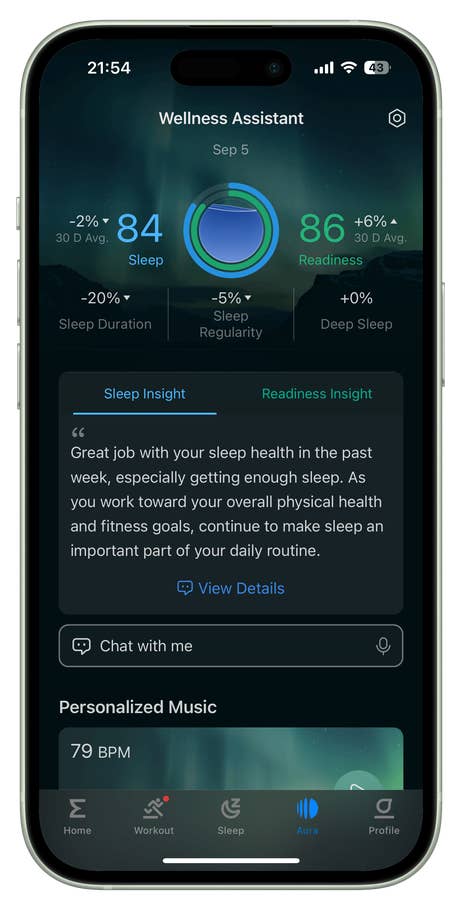 Amazfit T-Rex 3 Zepp app UI