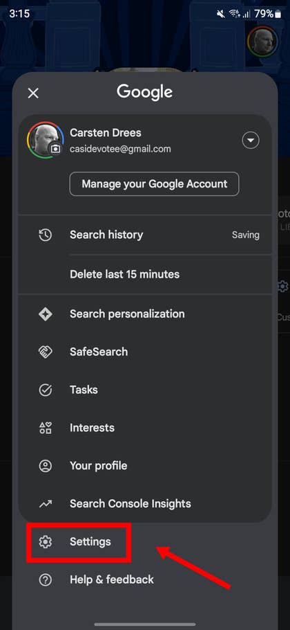 Setting up and using Gemini Live on Android phones screenshots.
