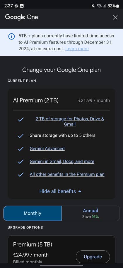 Setting up and using Gemini Live on Android phones screenshots.