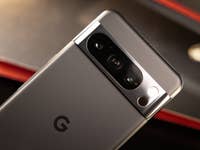 Another picture of the Google Pixel 8 Pro camera module.