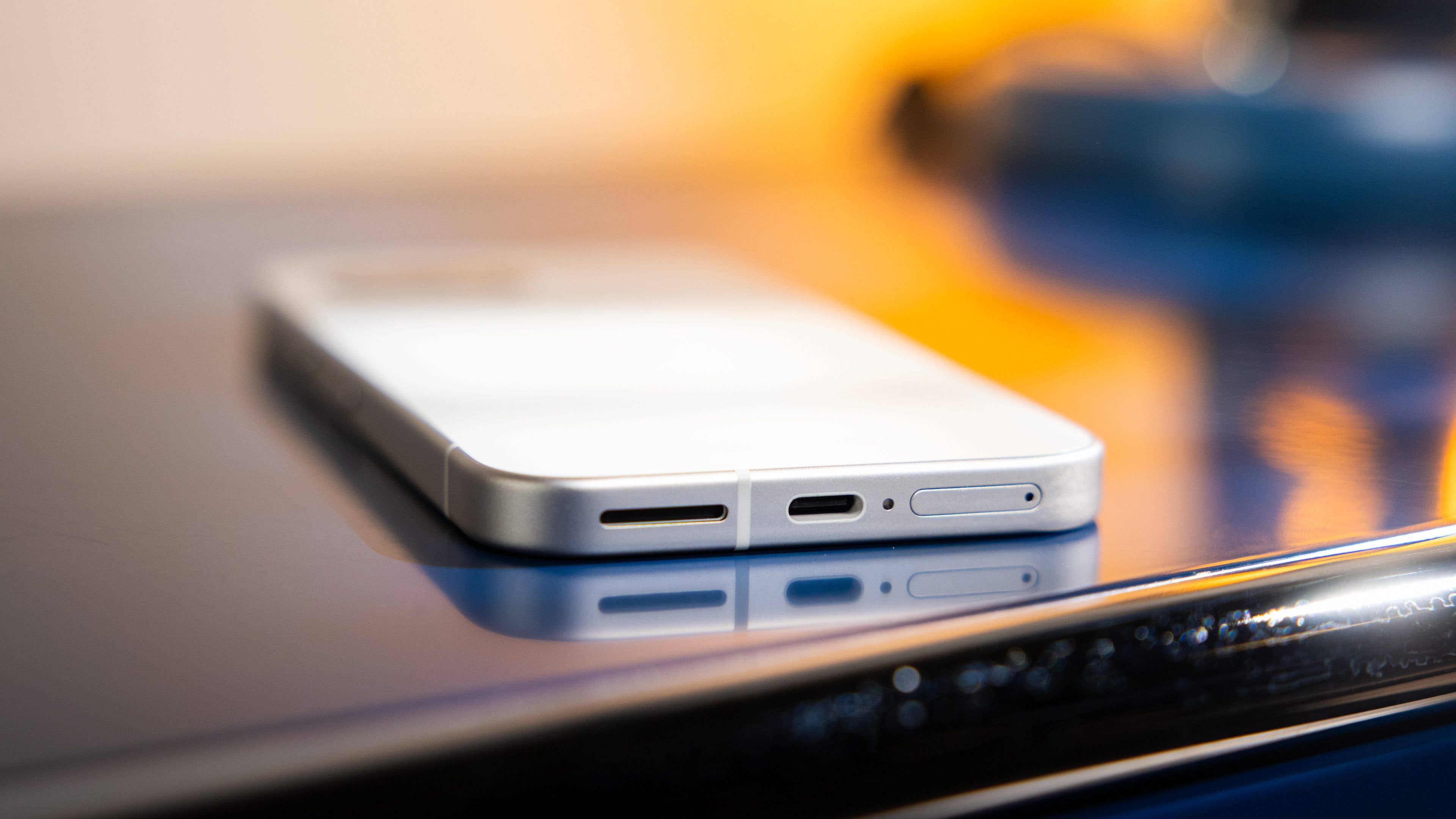 A close-up of a Google Pixel 9a smartphone