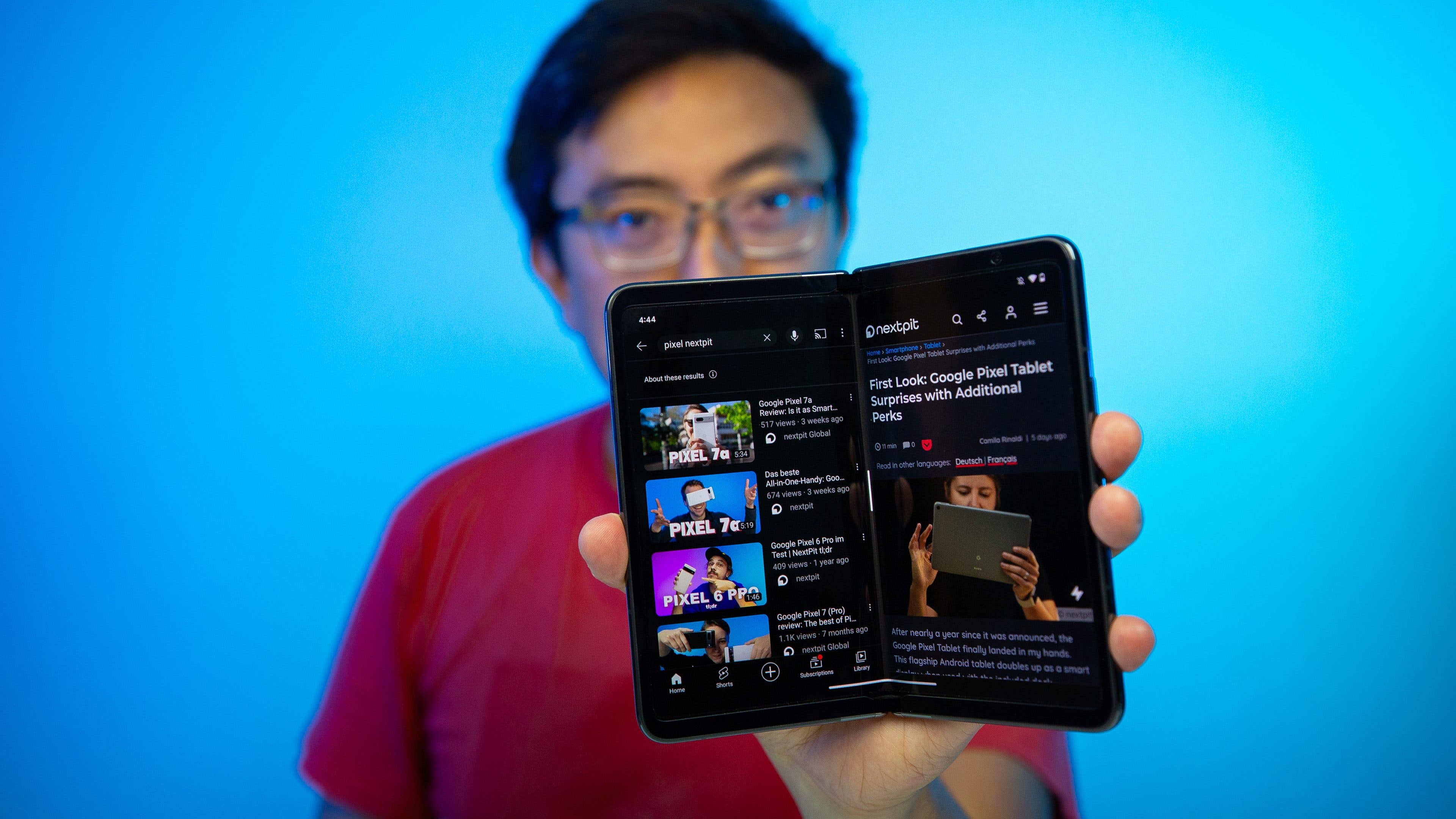 Google Pixel Fold photo for nextpit.com's review Google Pixel Fold photo for nextpit.com's review