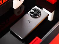 OnePlus 12R back cover in detail