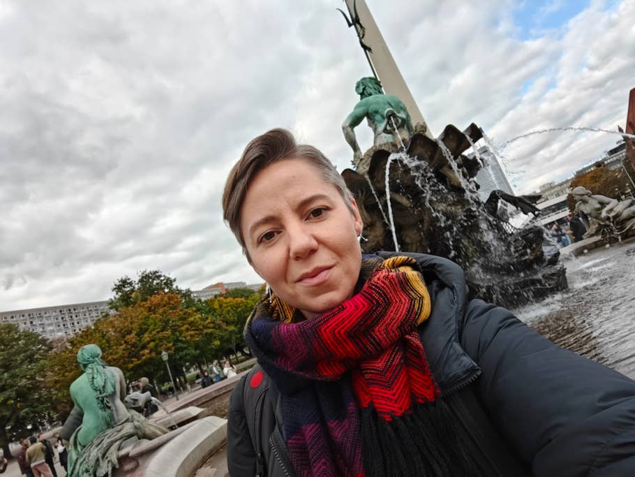 OnePlus Open camera test selfie samples