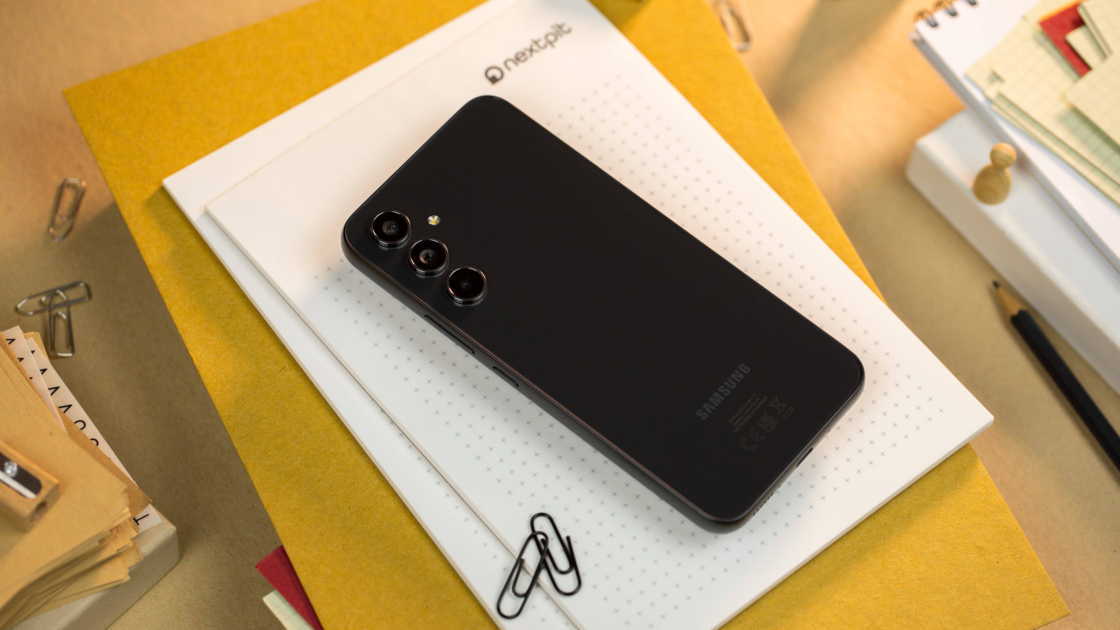 Samsung Galaxy A54 back in detail Samsung Galaxy A54 back in detail