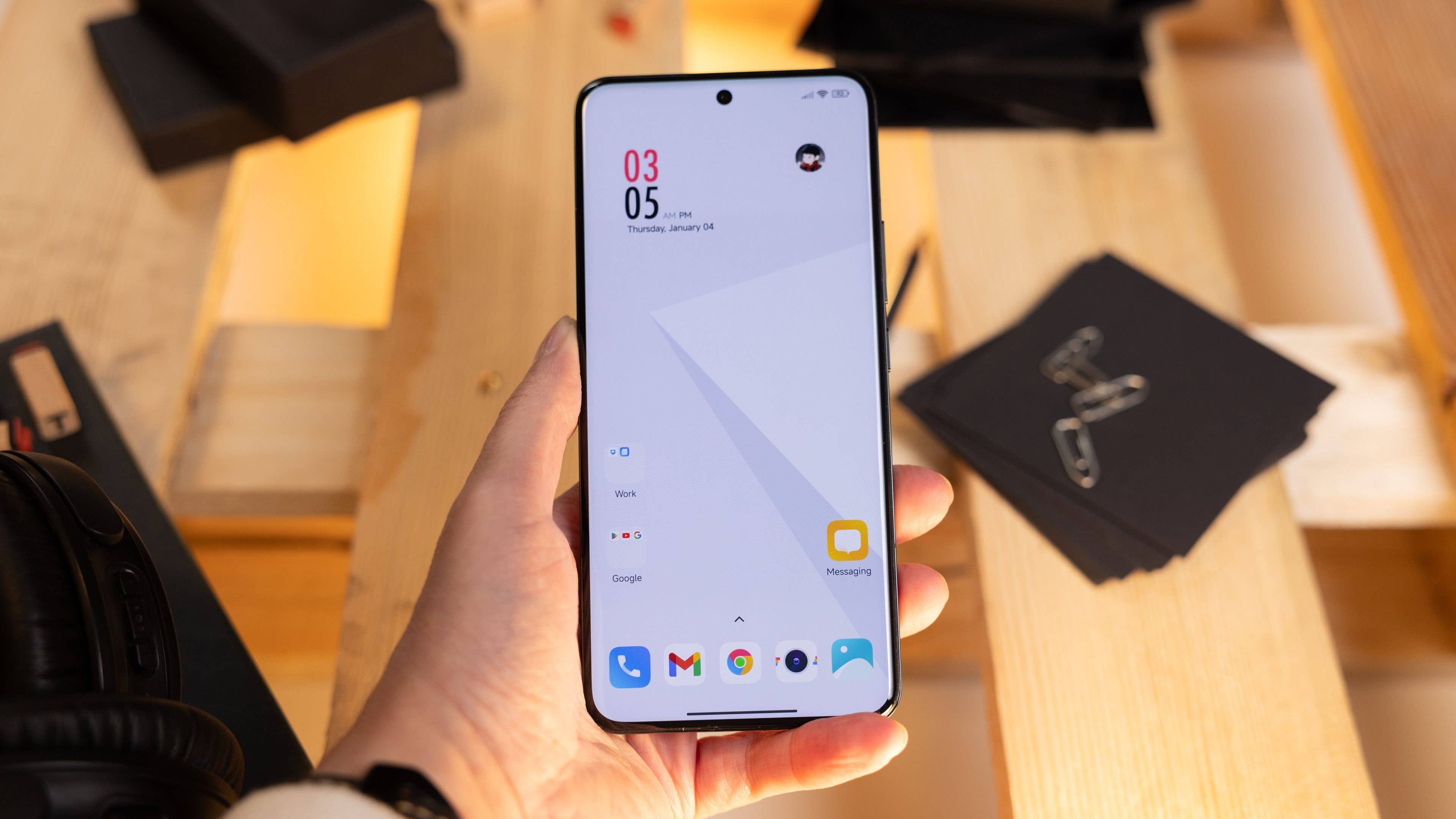 Your eyes will appreciate the 6.73-inch AMOLED display.