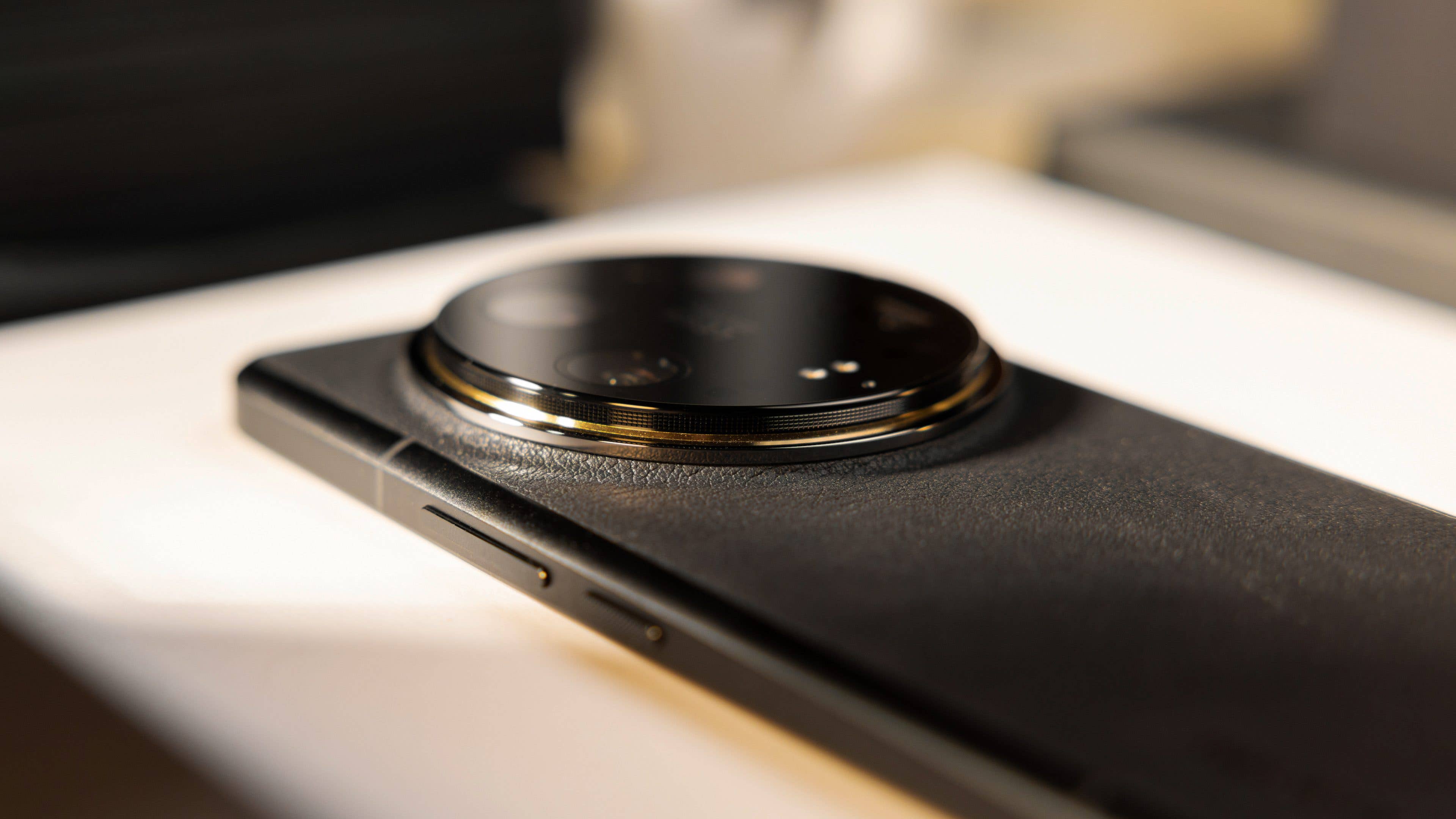 Xiaomi 14 Ultra seen from the back and laid flat