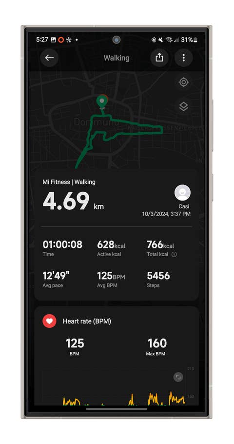 Mi Fitness App screenshot