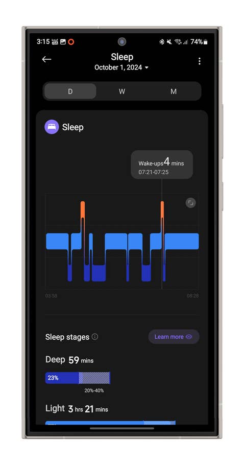 Mi Fitness App screenshot