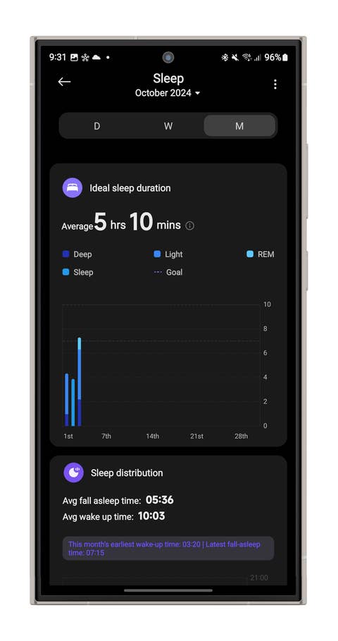 Mi Fitness App screenshot