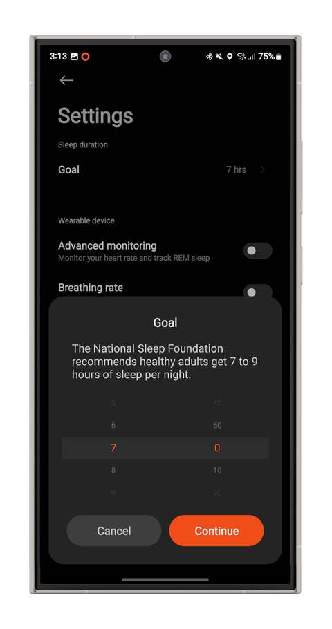 Mi Fitness App screenshot