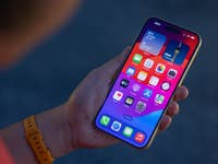 Apple iPhone 15 Plus display in detail