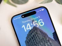 iPhone 15 Pro display with the Dynamic Island.