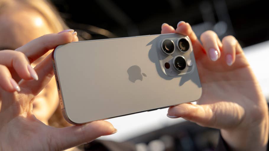 The iPhone 16 Pro showing its rear design and cameras.