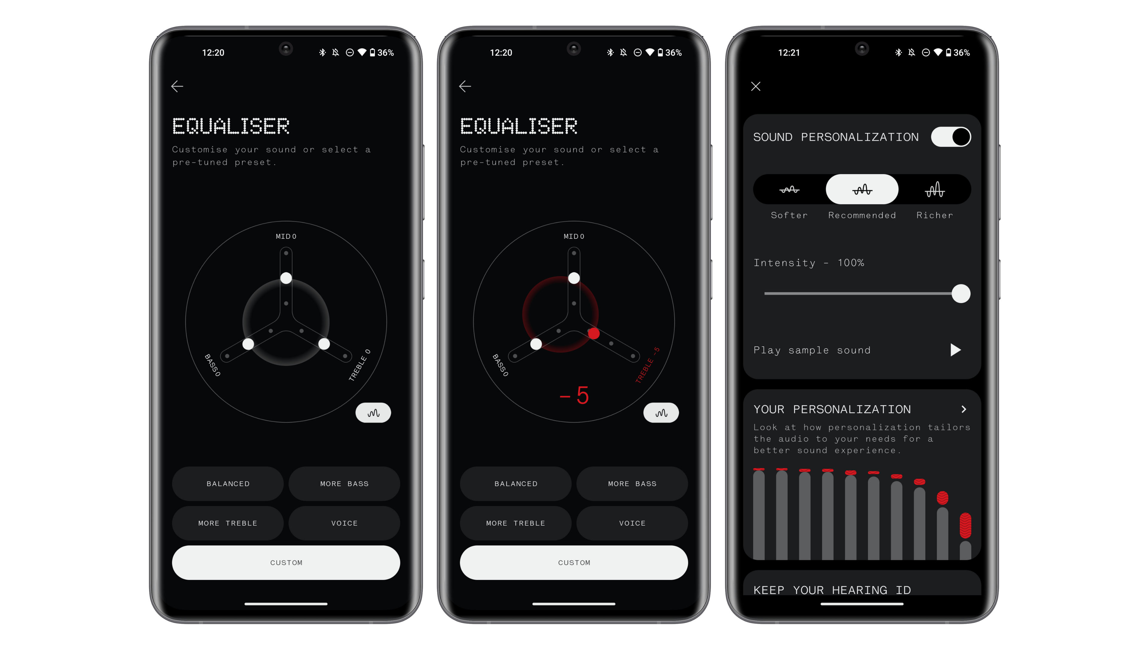 The equalizer of the Nothing ear (2) is a little weird but we get used to it quickly
