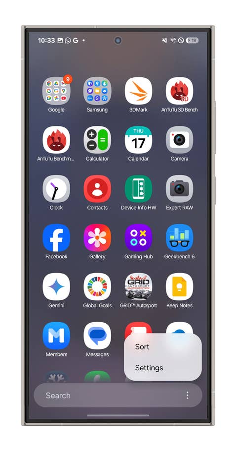 Screenshot der Samsung One UI 7