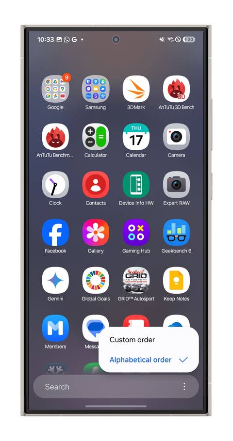 Screenshot der Samsung One UI 7