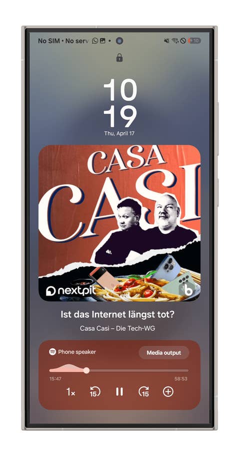 Screenshot der Samsung One UI 7