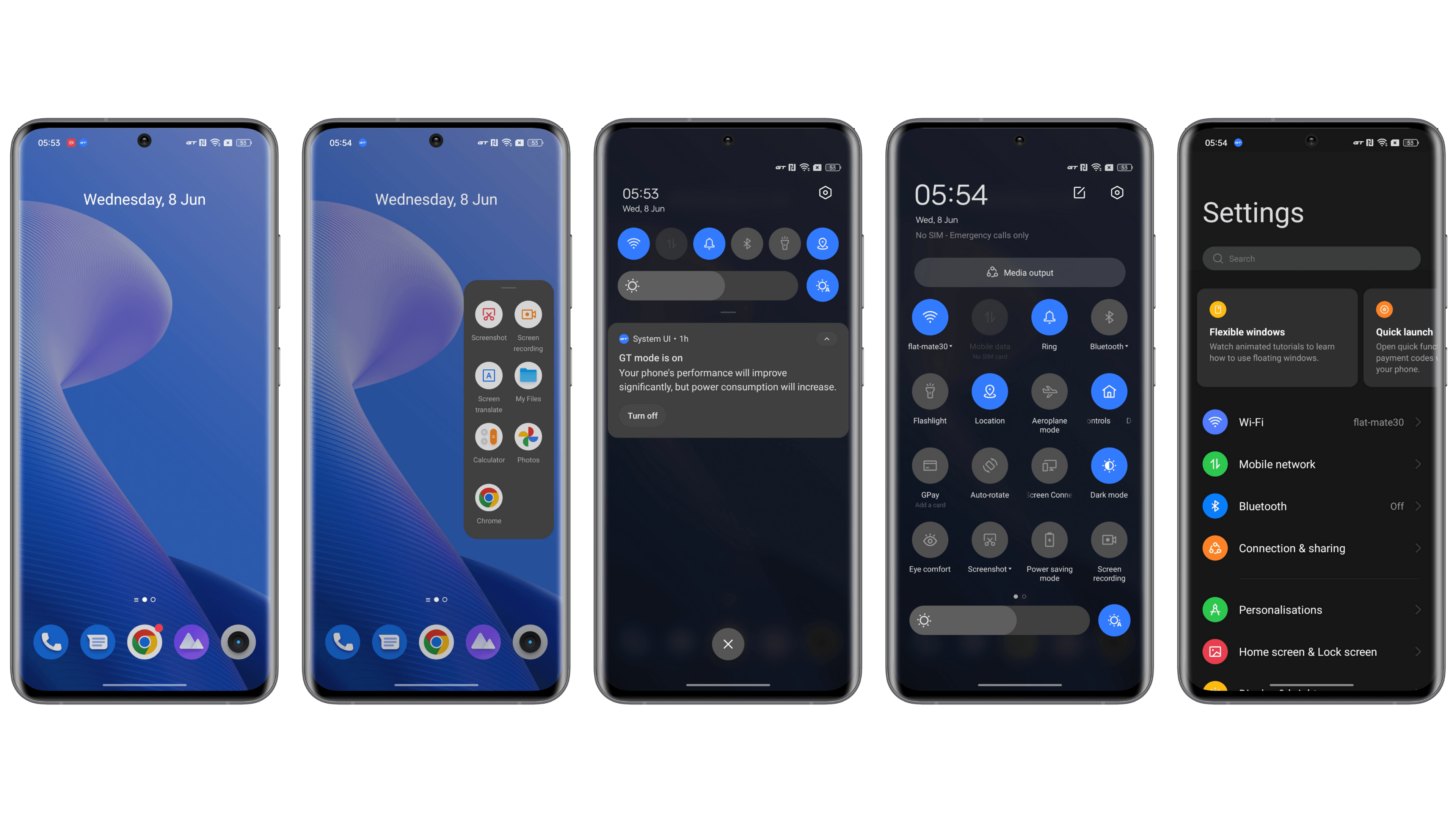 Realme GT Neo 3 test complet interface Realme UI 3
