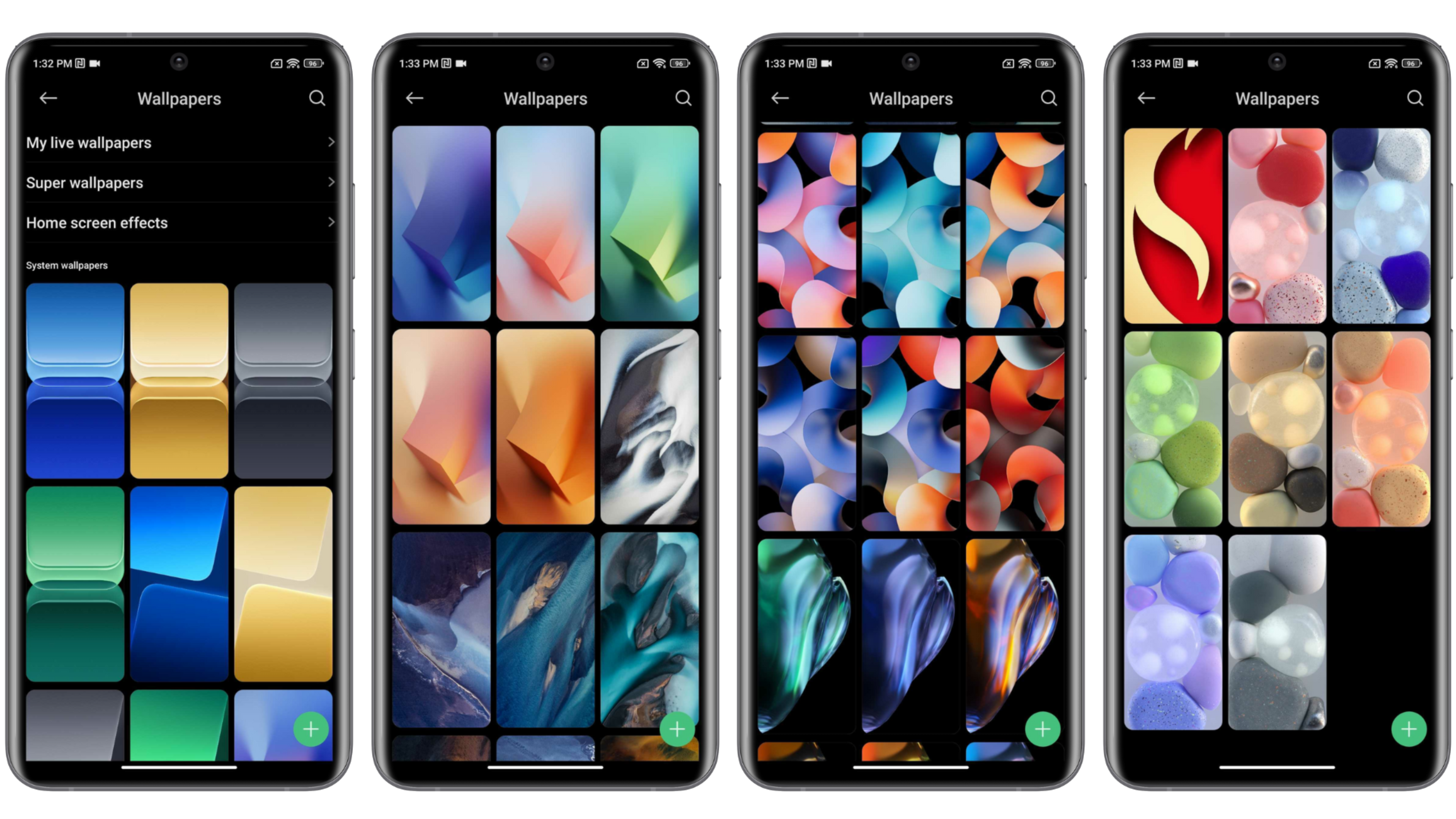 The new wallpapers of MIUI 14 by Xiaomi