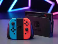 Nintendo Switch 2 console with the station or dock