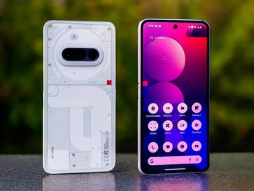 Nothing Phone (3a) design in white