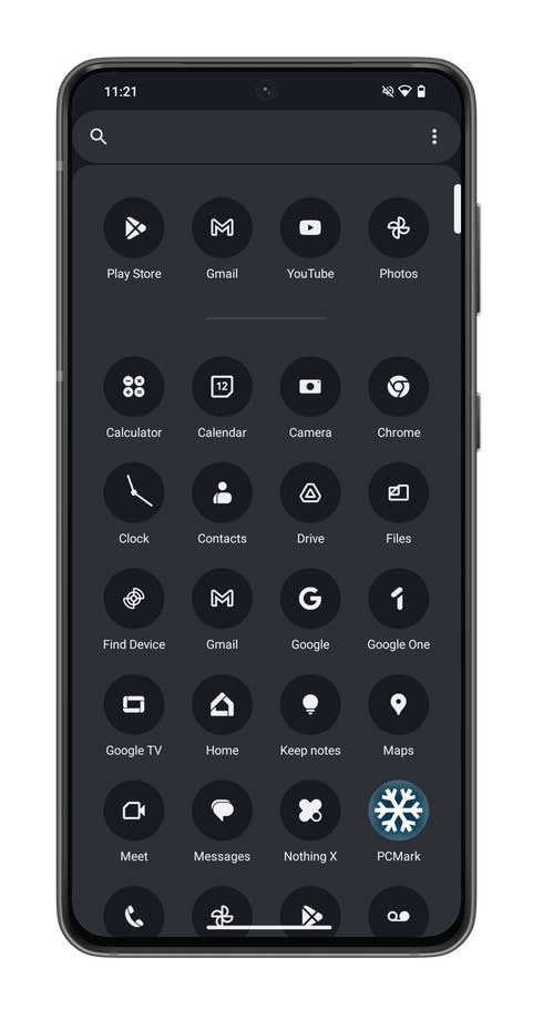 Screenshot of the CMF Phone 1u0027s Nothing OS 2.6 interface.