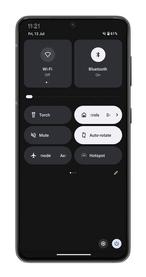 Screenshot of the CMF Phone 1u0027s Nothing OS 2.6 interface.